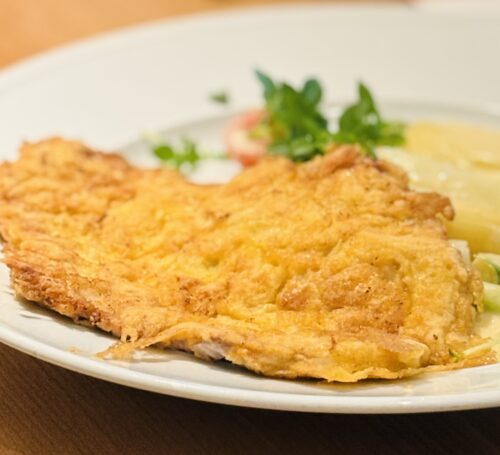 Seelachs in Eihülle